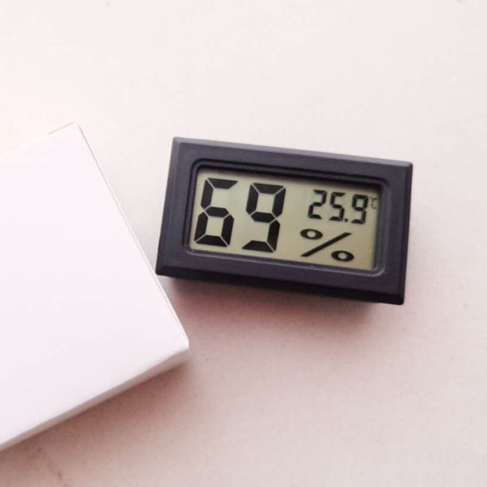 1Pc Mini Indoor Digital LCD Temperature Sensor Humidity Meter Thermometer Hygrometer Gauge Fridge Thermometers