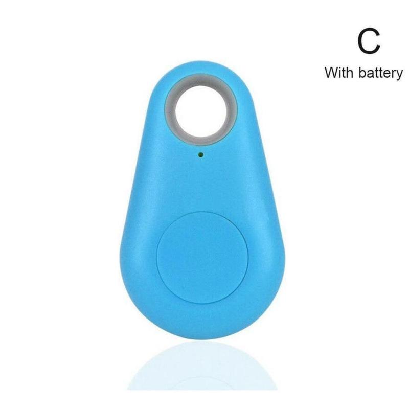 Localizzatore di chiavi compatibile con Bluetooth localizzatore GPS anti allarme perso portafoglio portachiavi portachiavi animale domestico etichetta bambino inseguitore KeyFinder accorto etichetta: C