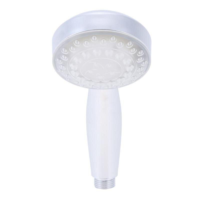 Kleurrijke Led Douchekop Automatische Kleur Veranderende Douche Badkamer Accessoires Hoge Druk Waterbesparende Temperatuurregeling