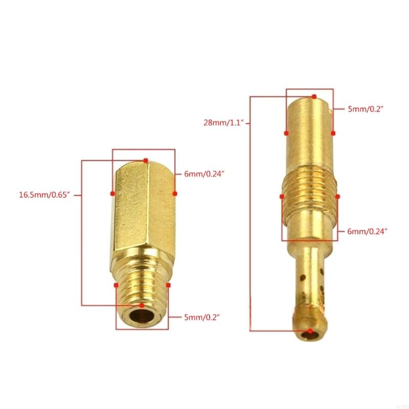 H7BD 20pcs Boquilla del carburador motocicleta principales compuerta para PWK PWM CVK