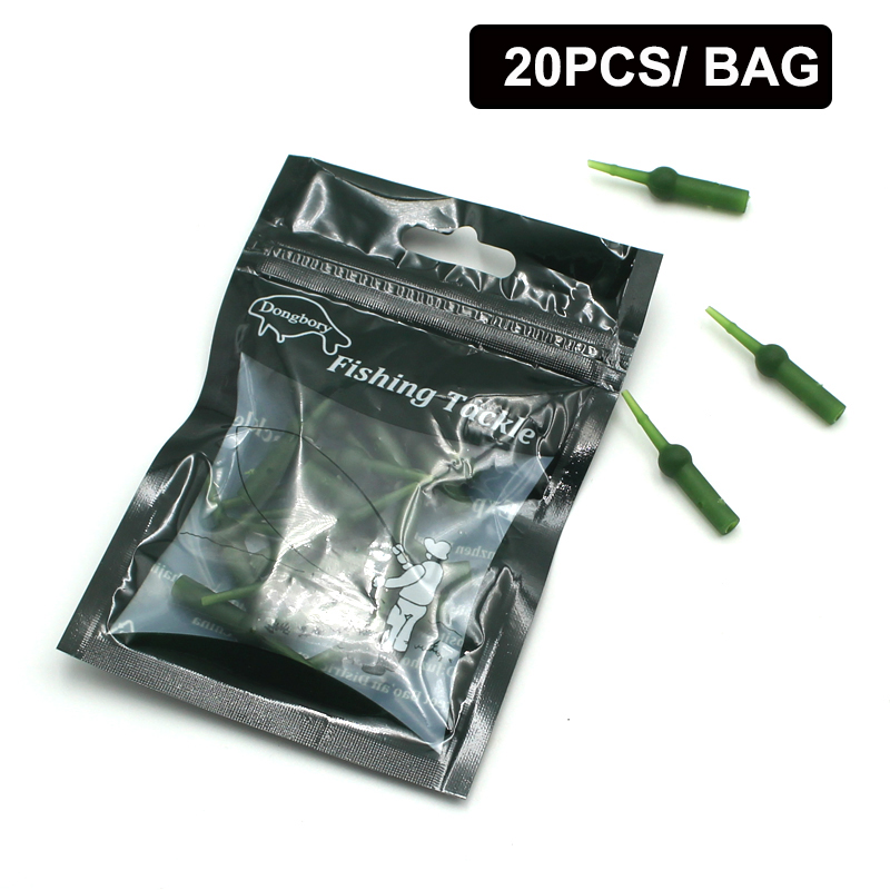 20PCS Chod Beads Helicopter Rigs Beads Carp Fishing Tackle Line Protector Zig Rig Chod Safety System Accessories