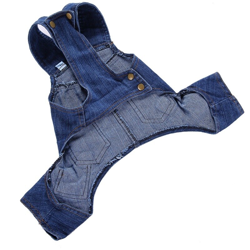Monos para mascotas, ropa para perros, mono, pantalones, ropa para gato, pantalones vaqueros con tirantes, pantis