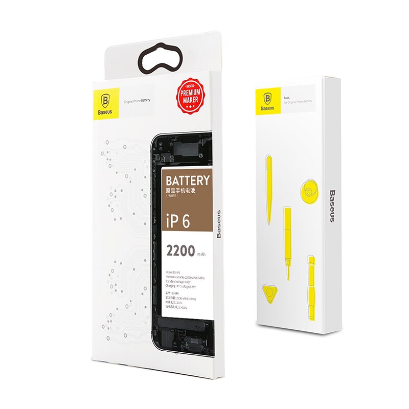 Baseus Phone Battery For iPhone X XS MAX XR High Originl Capacity Replacement Batteries with Free Tools