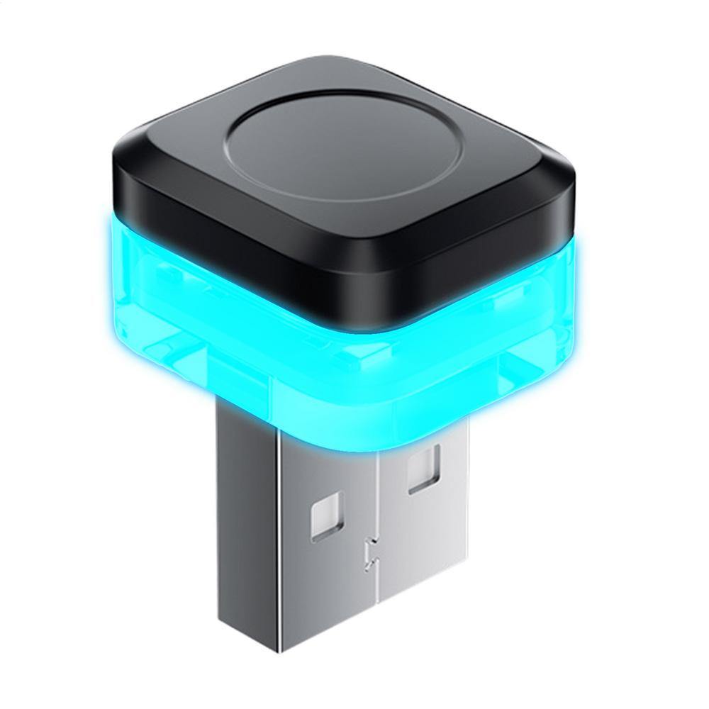 LED Auto-interieur Ambient Sfeer Licht USB LED Signaallichten Auto Leeslamp Decoratie Gadget Auto Accessoires: green