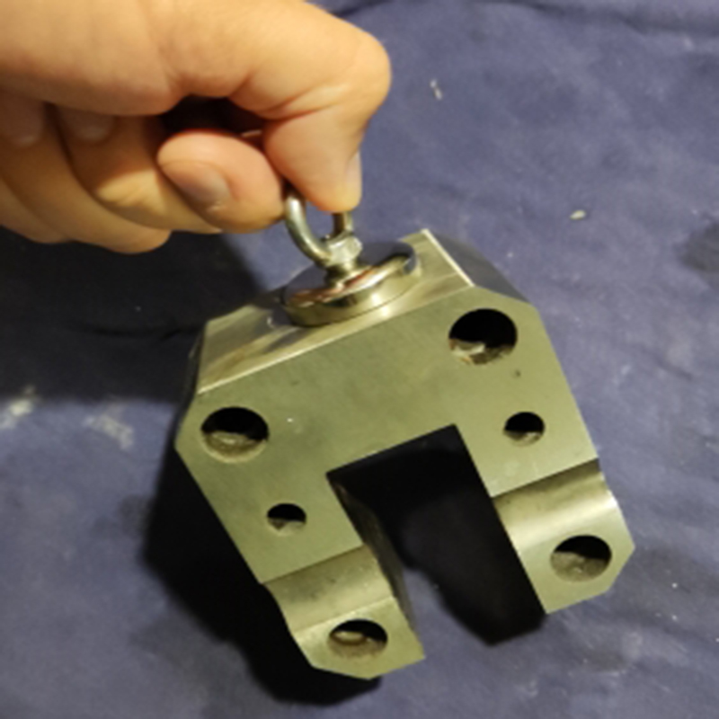 XFN D16-D42 Suchmagnet Superstarke Neodym-Magnete N52 Hochtemperatur-Angelmagnet Leistungsstarker Bergungsmagnet mit Ring