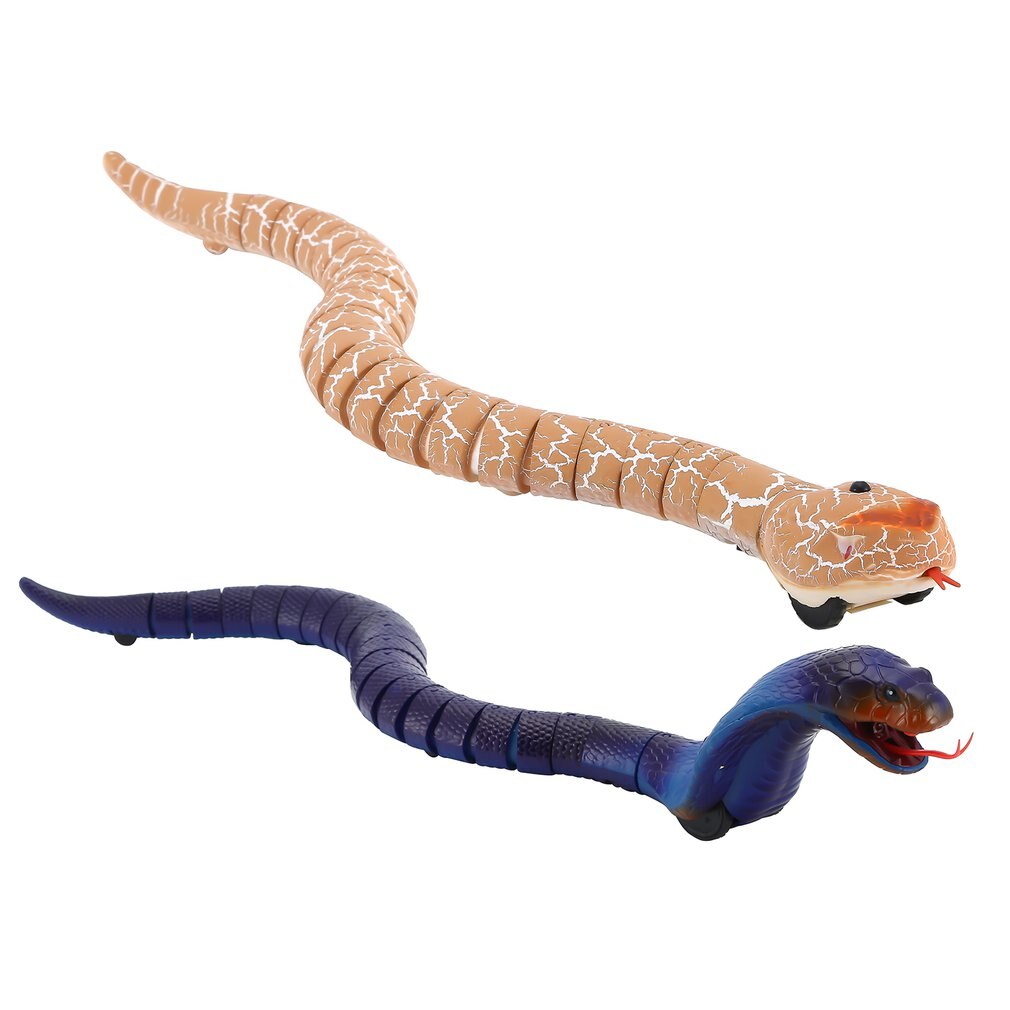 Remote Control Snake Rattlesnake Animal Trick Terrifying Mischief Toy Rechargeable Funny Joke