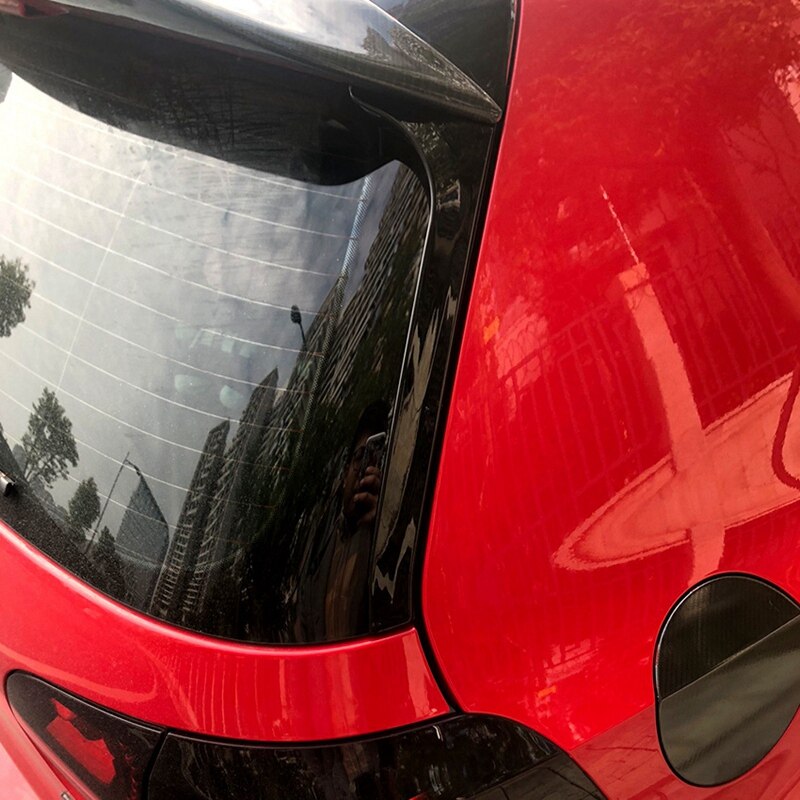 1 Paar Gloss Zwart Achterruit Side Spoiler Stickers Trim Cover Voor V-W Golf 6 MK6 Gti/Gtr/gtd Canards Splitter