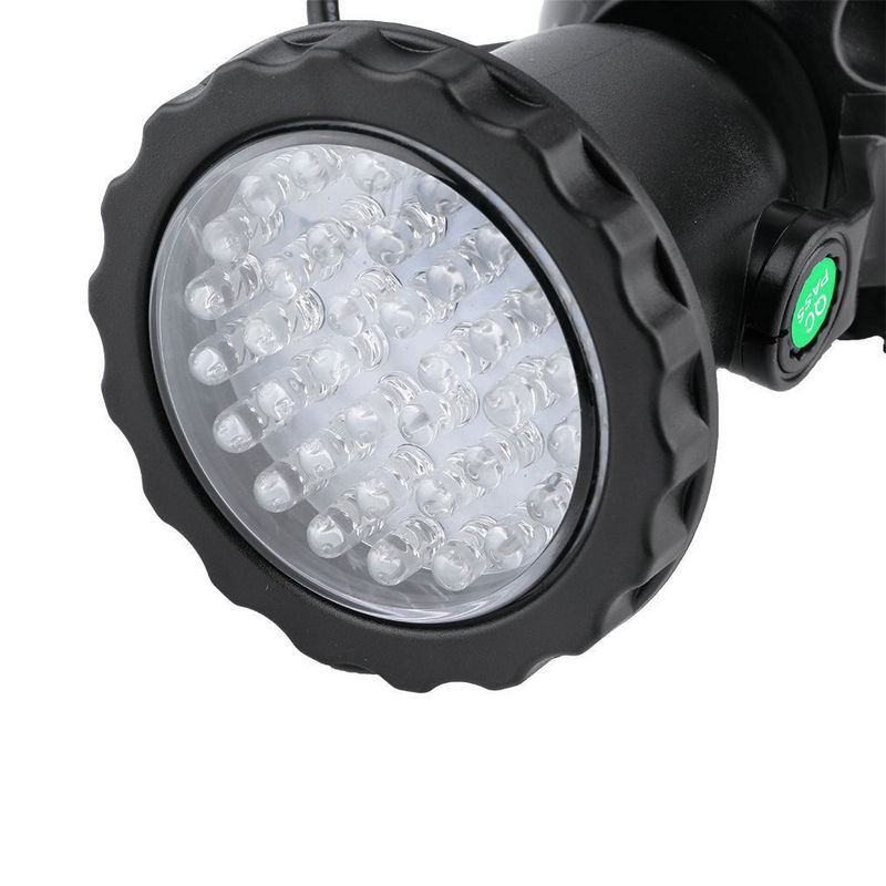 36 LED Submersible Underwater Spot Light for Water Garden Pond Fish tank pool fountain waterproof spotlight-BLUE