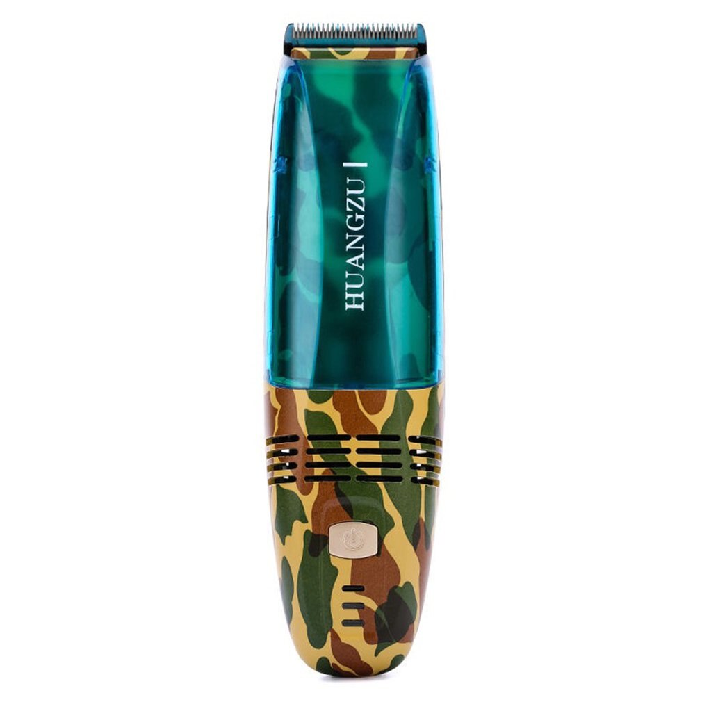 Haar Zuig Elektrische Tondeuse Oplaadbare Elektrische Tondeuse Voor Volwassenen En Kinderen Kapsalon Clippers: Camouflage