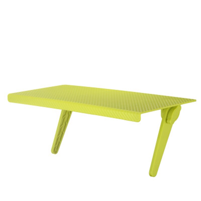 Multi-functional Storage Rack TV Computer LCD Display Screen Storage Bracket Screen Top Shelf Adjustable Shelf Storage Rack: green 33x14cm