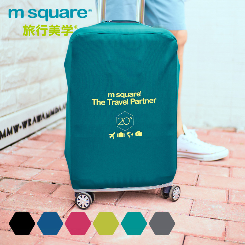 M Square Travel Luggage Cover Protective Covers for Suitcases Luggage Protective Covers Travel Accessories Flight Accessories