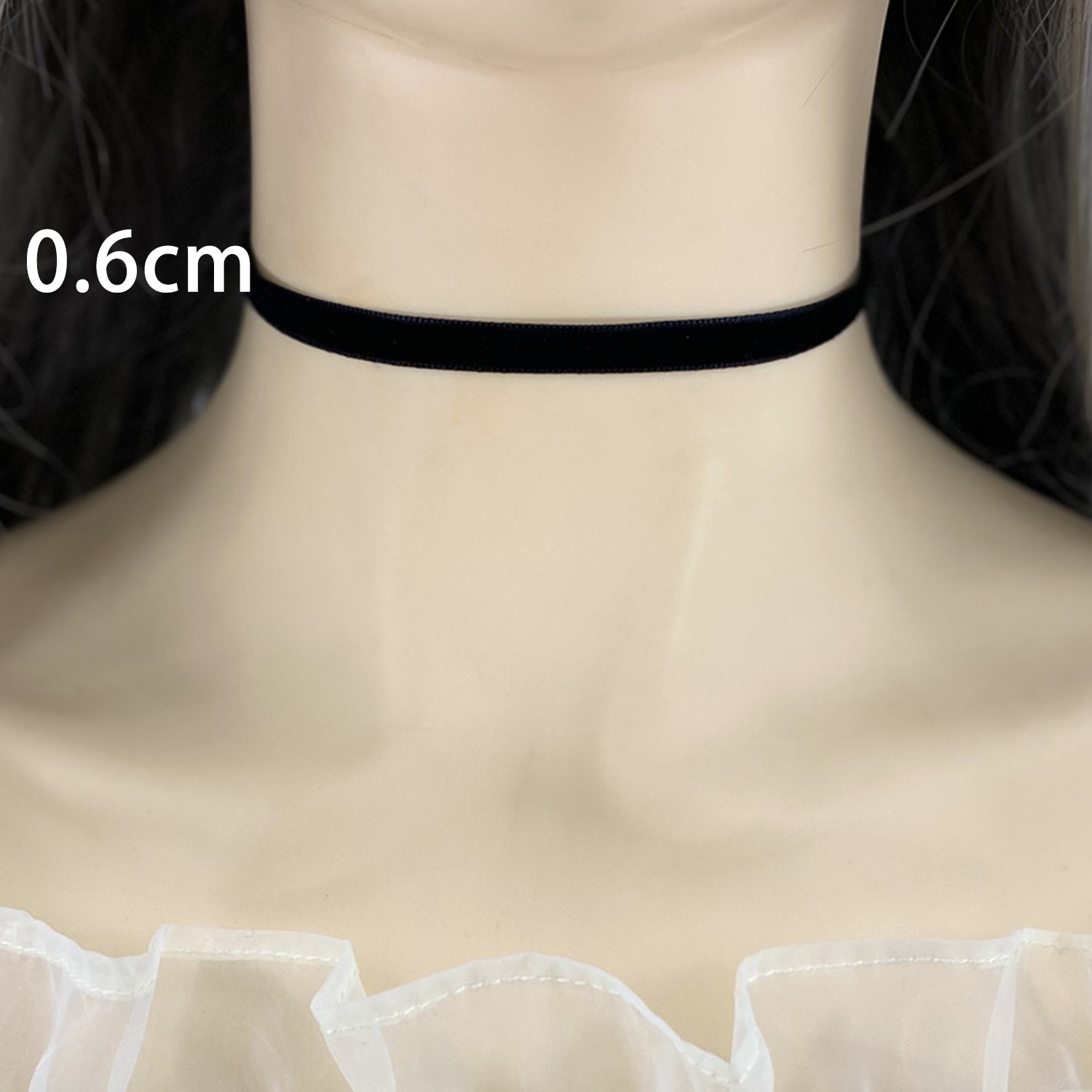 Samt Halsband Halskette gotisch Jahrgang Hals Kette Halskette Mädchen Frauen Schwarz Halsband Modeschmuck Auf Höhle Hals Kragen Zubehör: Hellgelb Gold Farbe