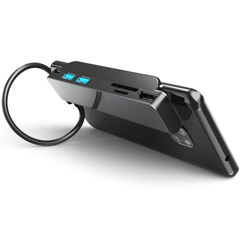 Type-C Docking Station Usb C Hub Hdmi-Compatibel + USB3.0 + Pd + Tf Ondersteuning 4K voor Laptop Pc