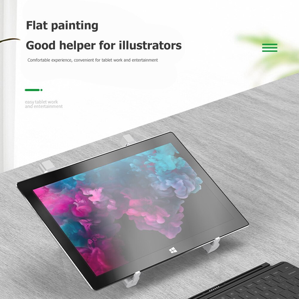 Laptop Holder Foldable Laptop Stand Adjustable Laptop Riser Bracket Notebook Cooling Rack Suitable For Notebook / Tablet / Book