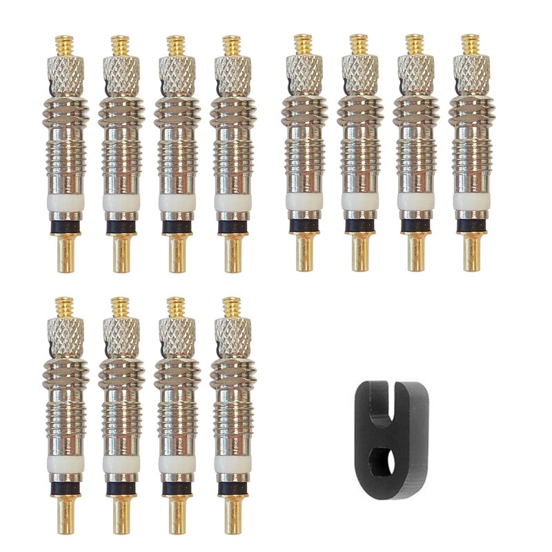 Cykel aftagelig presta ventilkerne cykel udskiftning messing tubeless kerne fjerner værktøj til tubeless road mtb cykel