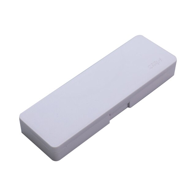 Plastic Pencils Pens Case Stationery Storage Box Organizer For School Office College Pencil Box For Students Special Offer: Gray