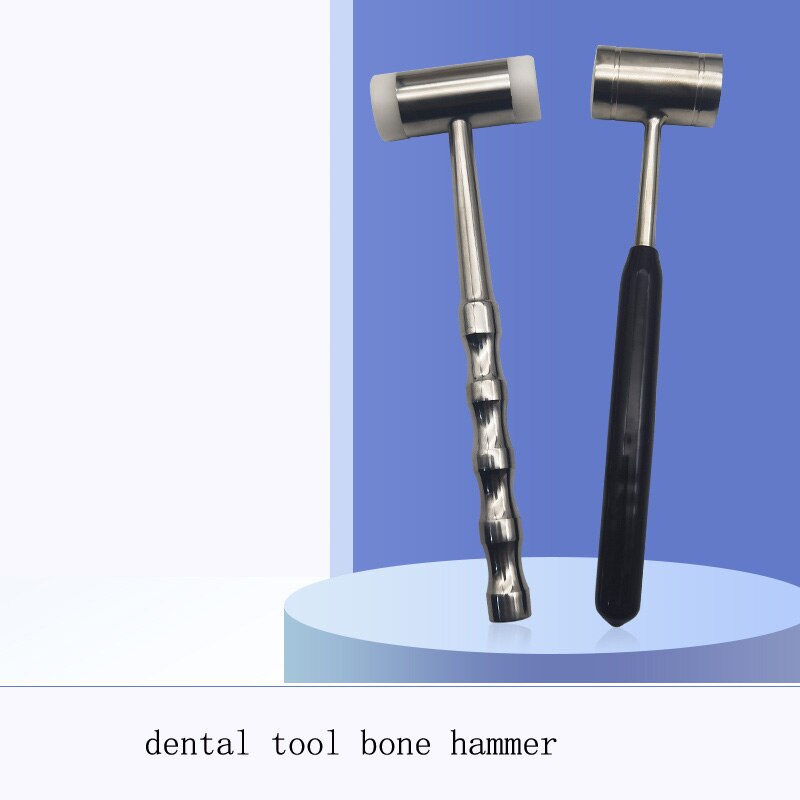 Orthopedic dental equipment bone hammer tooth bone hammer stainless steel titanium handle cosmetic plastic tool