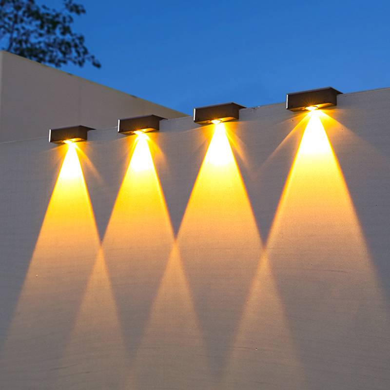 Wandwaslamp op zonne-energie Waterdichte LED-wandlamp voor buiten Binnenplaatslamp Decoratief balkontuin