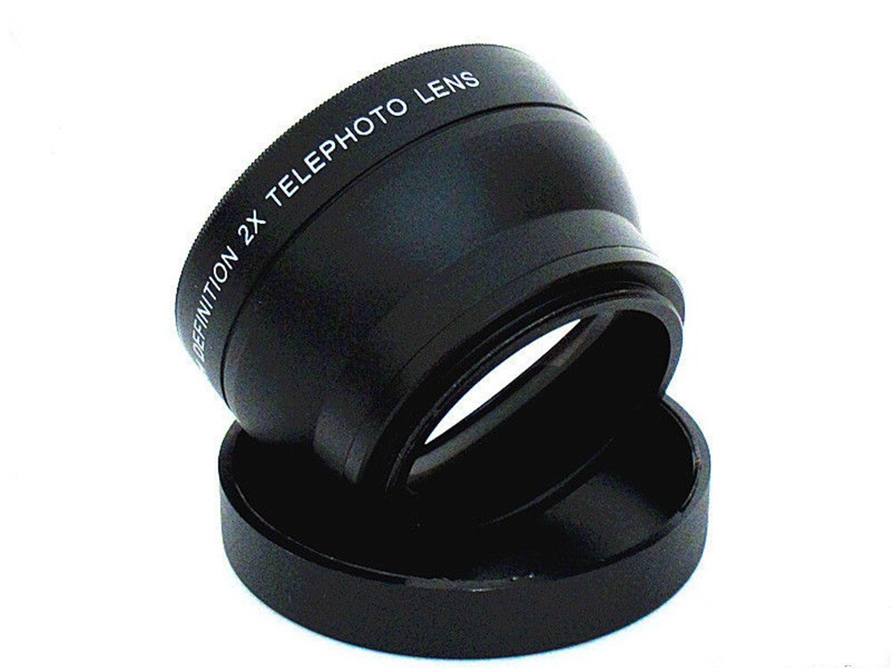 37mm 2x forstørrelse teleobjektiv til olympus omd  em10 ii om-d e -m10 /  mark i ii iii 1 2 3 med 14-42mm linser