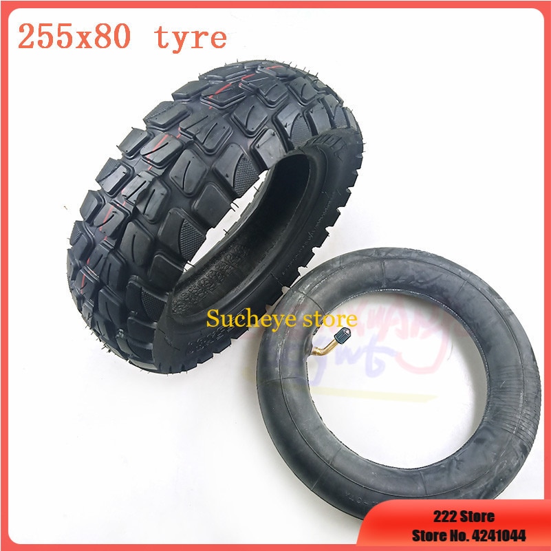 10x3 Inch Outer Tyre Inner Tube for Electric Scooter Kugoo M4 Pro 255x80 Off-Road Tire 10 Pneumatic 255*80