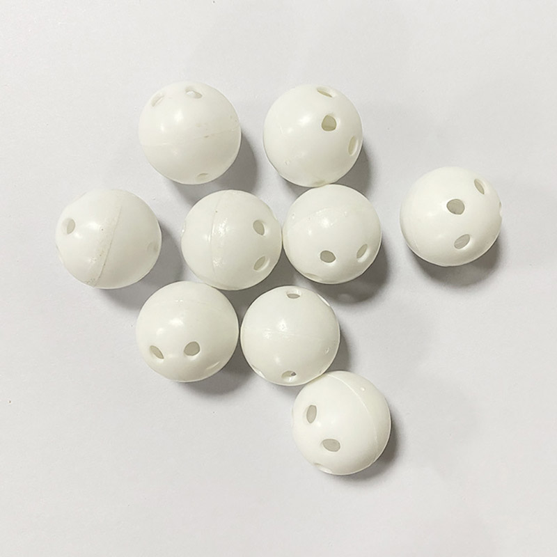 Cloche de hochet en plastique Iksqueaky, perles de hochet bricolage, fabricant de bruit, réparation, jouet pour chien, accessoires pour animaux de compagnie, 10 pièces, 24mm: Default Title