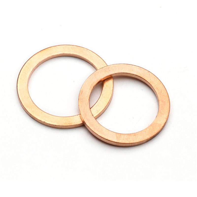 Zoekt u een Koperen ringen set ? sluitringen - afdichtring