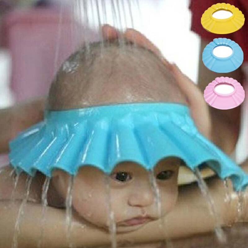Verstelbare douchekap voor kinderen, baby eva zachte shampoo, badkap voor kinderen, babyverzorging, badbescherming voor kinderen, douche-accessoire