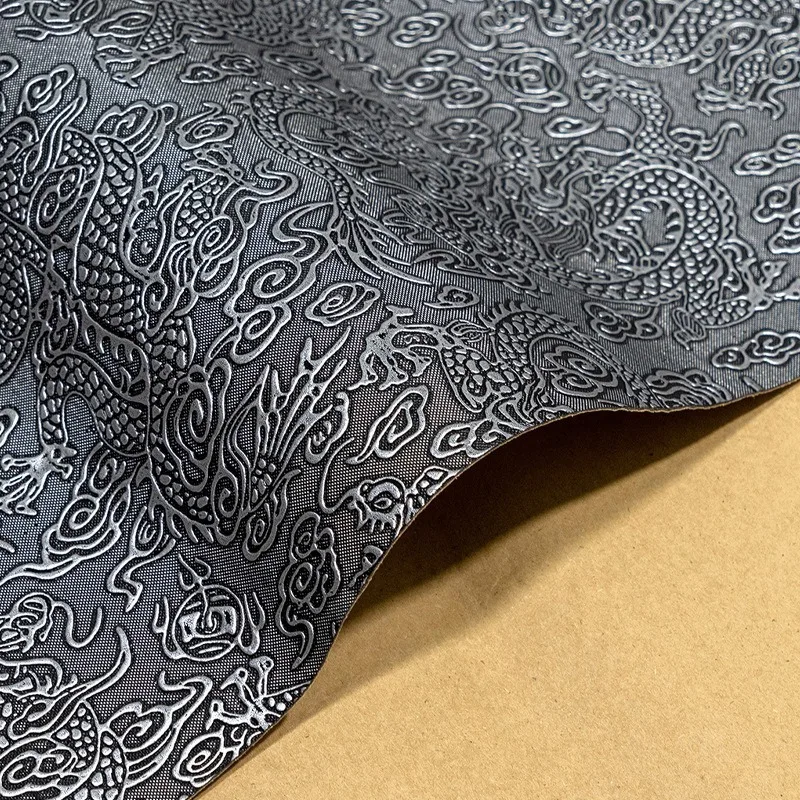 Reliëf vintage zelfklevend leer voor boekomslag, boekbinden, tas, telefoonhoesjes, handgemaakte albums, portemonnees, doe-het-zelf leren stickers