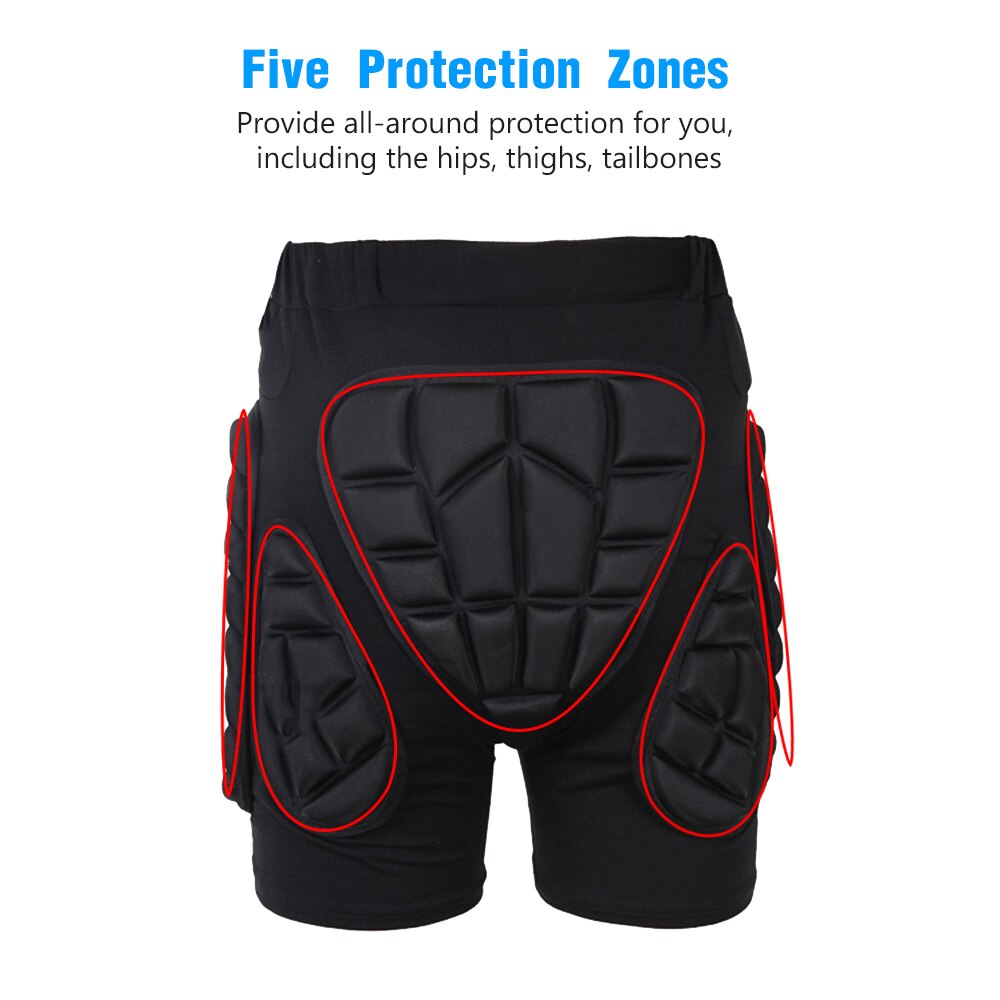 Hip Butt Protection Padded Shorts Armor Hip Protection Shorts Pad for Snowboarding Skating Skiing Riding