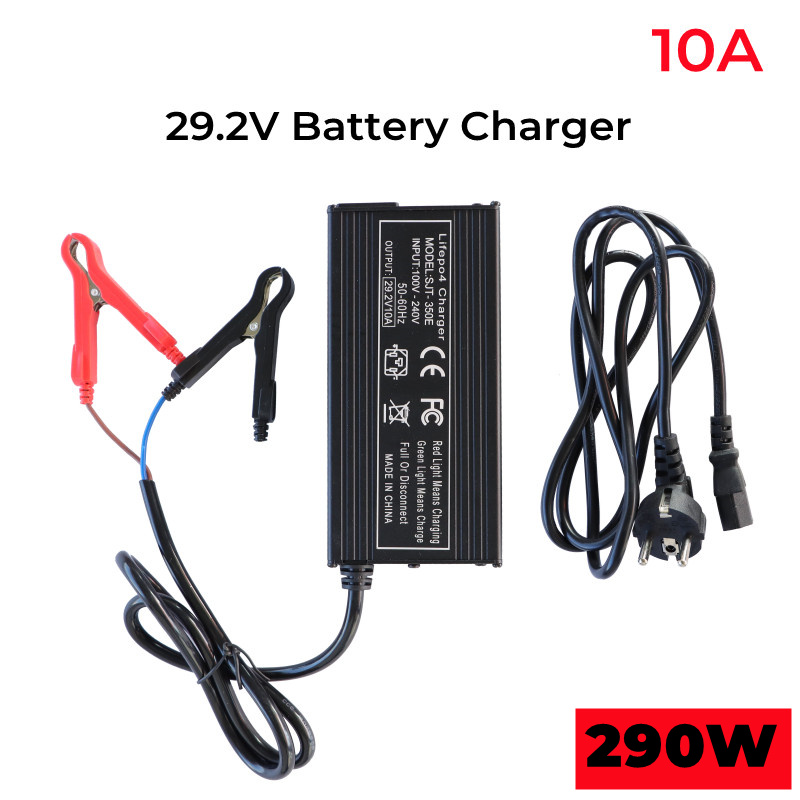 12V 24V LiFePO4 Battery Charger 20A 40A High Power Fast Charge Lithium Battery Pack Energy Storage Charger 14.6V Battery Adapter: Gold