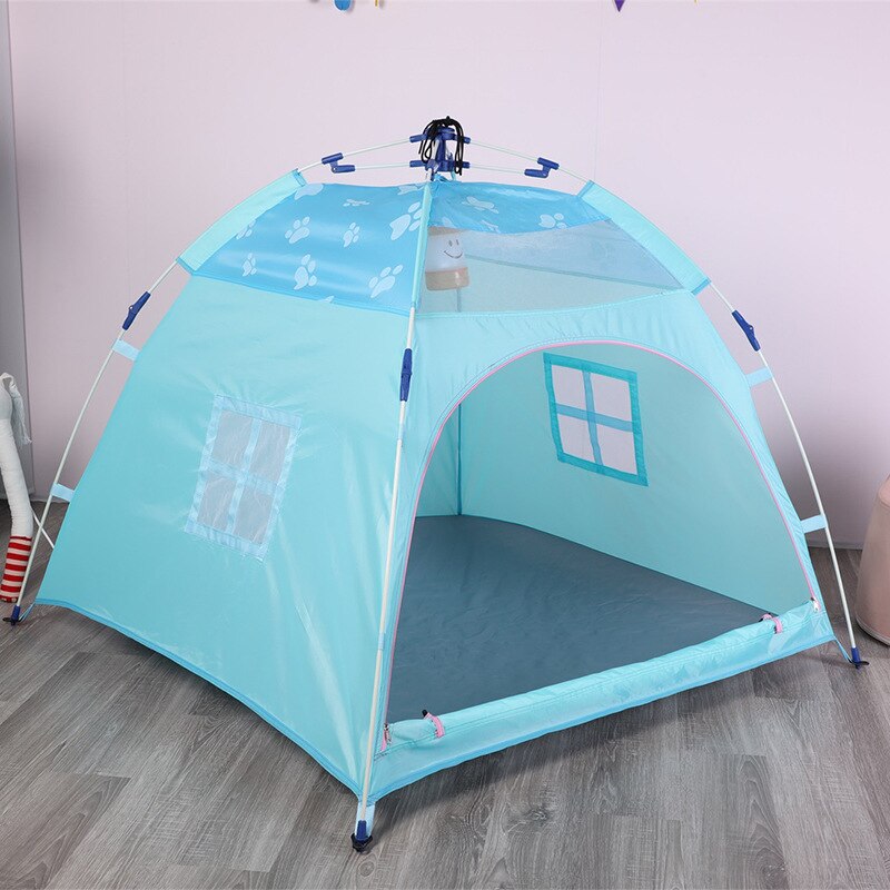 freundlicher Zelt Tragbare Zelt für freundlicher Art Spielhaus Tipi Baby drinnen draussen Camping Haus Baby Zimmer Dekoration Teppich