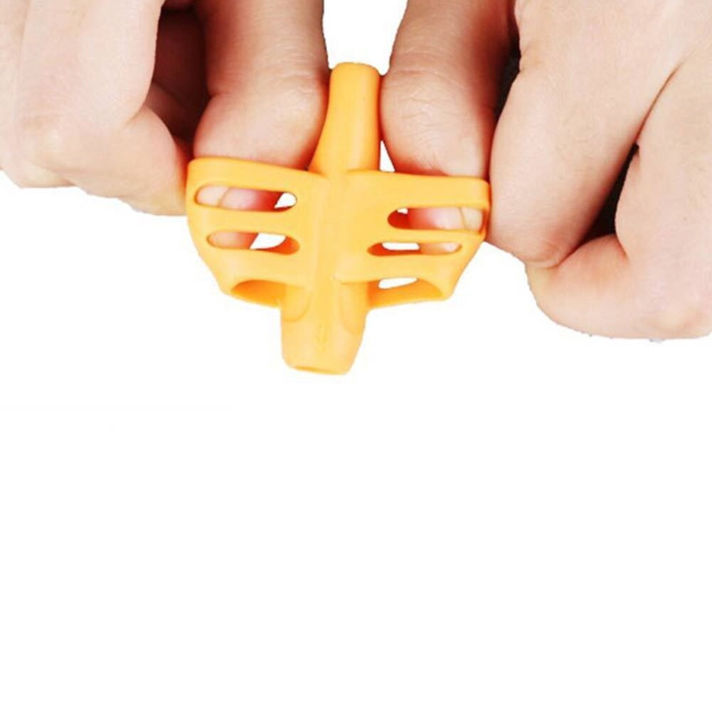 Finger Pen Pencil Holder Help Learn Hold Grip Silicone Writing Tool