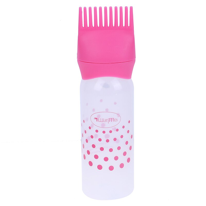 Bouteille de teinture pour cheveux en plastique avec brosse graduée applicateur de shampooing Kit de distribution Salon de coloration des cheveux teinture outils de coiffure