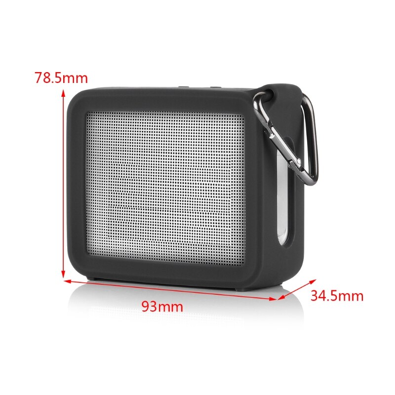 Dust-proof Carrying Silicone Case Protective Cover Shell Speaker Compatible with-J-BL GO 2 GO2 Speaker K5DB