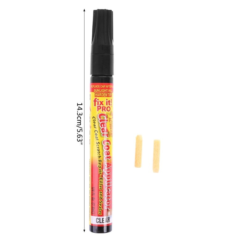 Car Painting Pen Fix It Pro Car Scratch Repair Remover Pen Clear Coat Applicator