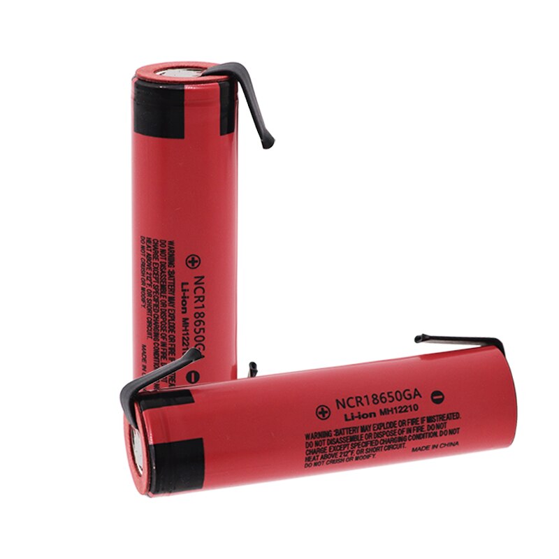 NCR 18650GA 20A discharge 3.7V 3500mAh 18650 Battery rechargeable battery for toy flashlight flat-top lithium battery