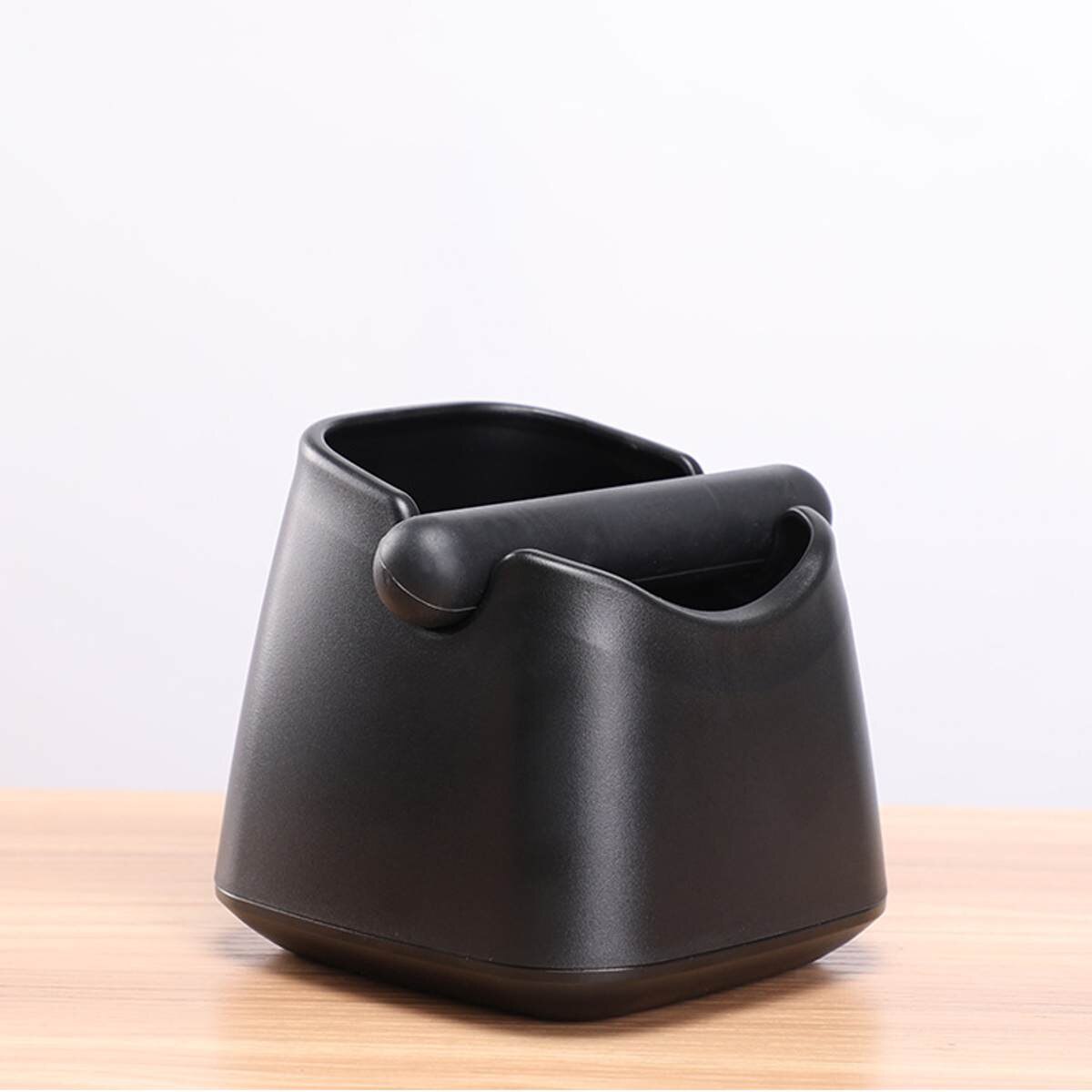 1Pc Coffee Grounds Recycling Box Black Detachable Knock Bar Coffee Machine Powder Residue Bucket Rubber Deep Bowl Capsule Holder