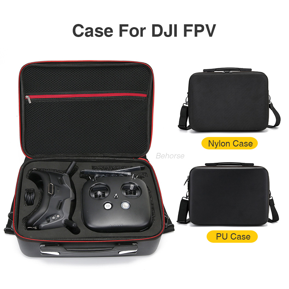 Funda rígida de almacenamiento para Dron DJI Tello Mini FPV, bolsa de viaje portátil, funda protectora, accesorios para Dron: PU