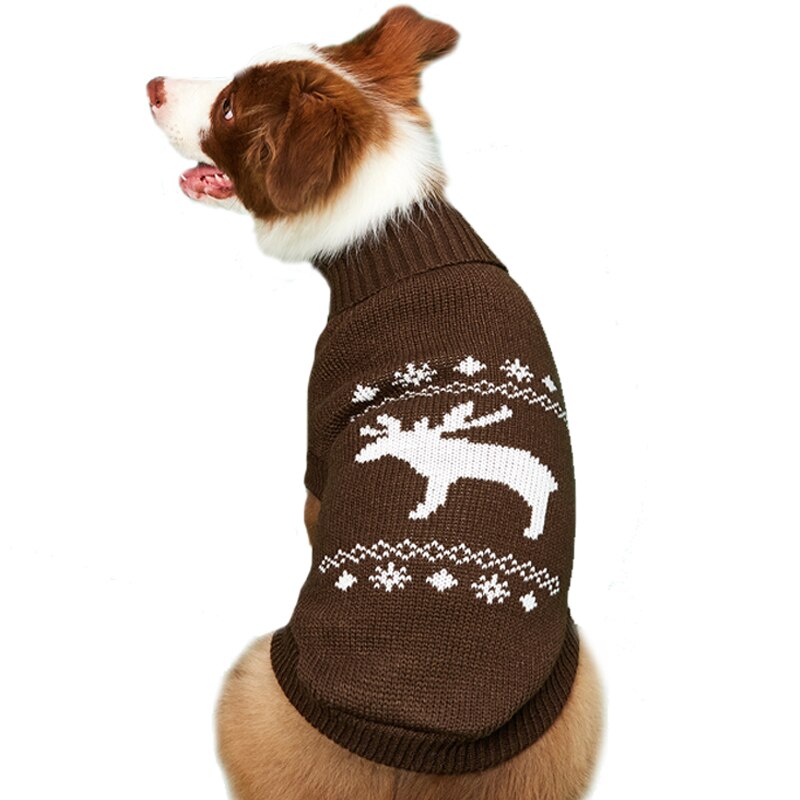 Hond Trui Winter Puppy Pet Kleding Warm Kat Hond Kerst Fawn Trui Chihuahua Labrador Gebreide Outfits Trui