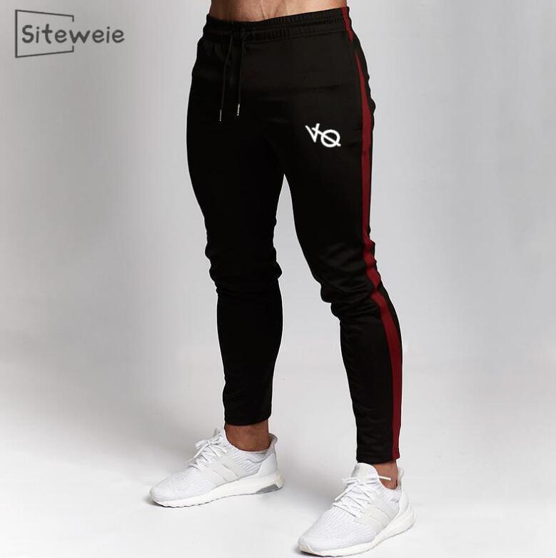 Siteweie sportswear fitness bukser menn treningssentre skinny joggebukser bomull treningsbukse bunn jogger treningsbukser  l252