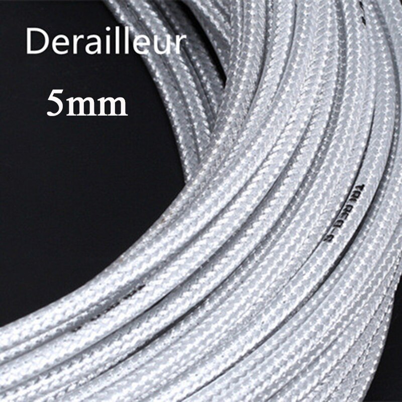 3m 5mm Weaving Line Bicycle Derailleur Brake Cable For Mountain Road Bike Cable Housing Tube Cycling Shifting Brake Wire: Shifting Sliver