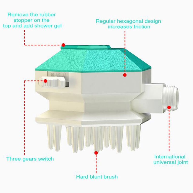 Pet Shower Head Bath Brush Dogs Cats Shower Comb Pet Washing Supply Accessories Sprinkler Animal Dog Wash Massage Shower