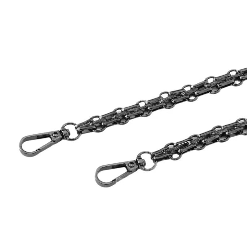 40-160 cm metalen portemonnee ketting stalen tas ketting brede schouderriem voor handtas handvat gesp accessoires 5 kleuren