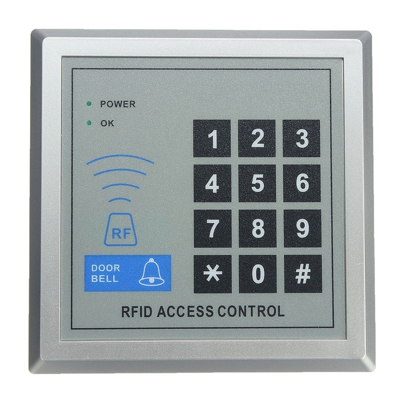 13,56 mhz ic dør tastatur rfid -kartenleser-tag tur zugangskontrolle proximity-leser antennekontroll tilbehør 500 brukere