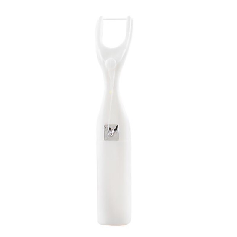 1 X Dental Oral Care Interdental Brush Floss Holder 50 Meter Flosses CA