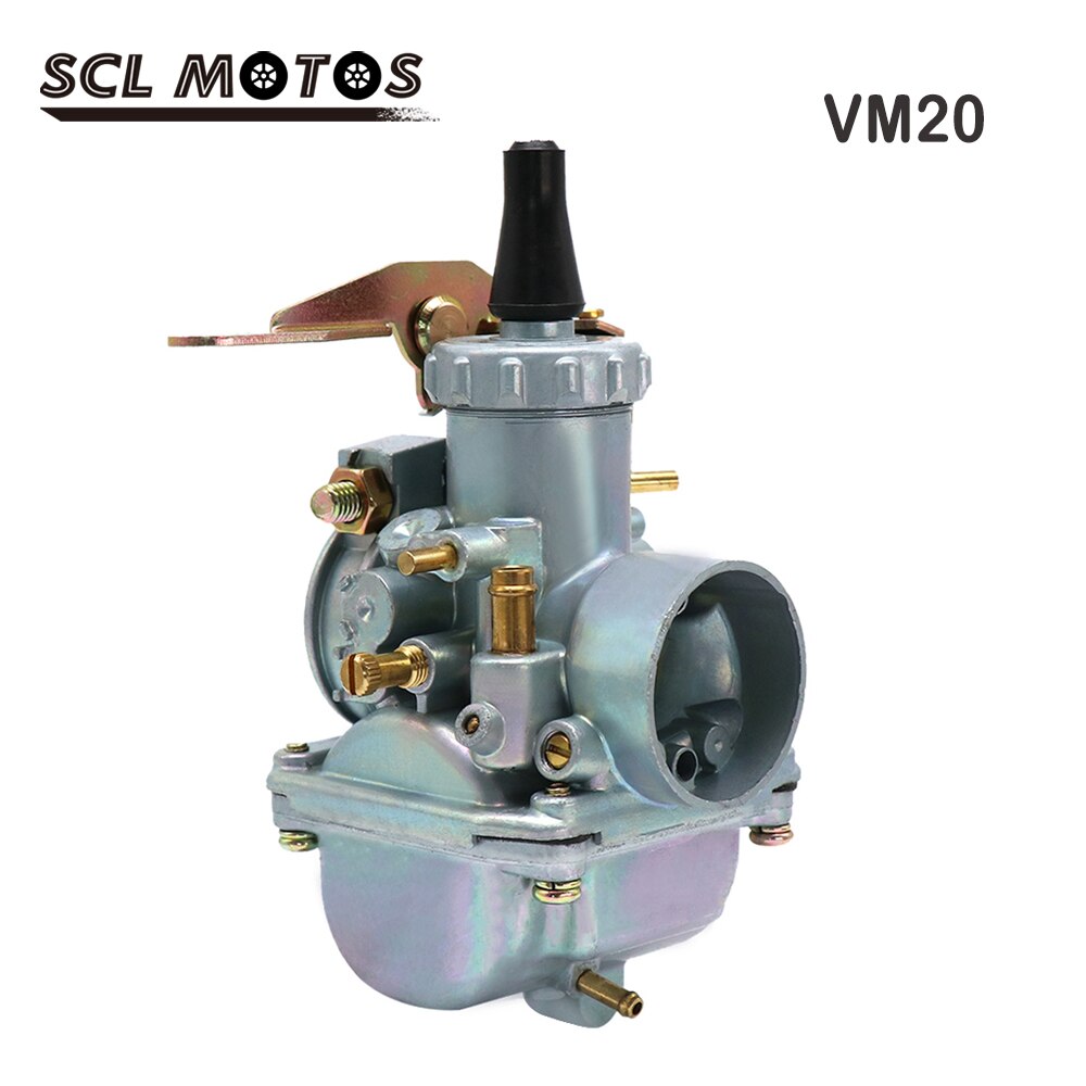 SCL-carburador de MOTOS Mikuni VM20, 20mm, Tobogán redondo, serie VM, carburador para Atv, accesorios para moto de cross