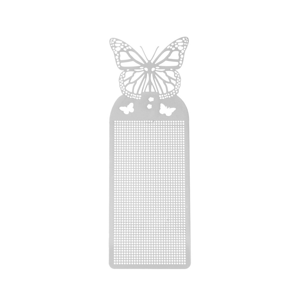 1 Pc Vlinder Uil Diy Craft Kruissteek Bookmark Metalen Zilveren Gouden Handwerken Borduren Ambachten Geteld Cross-Stitching: Butterlfy Silver