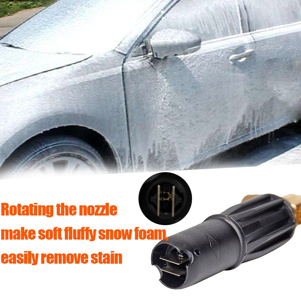 Pistolet à mousse pour lavage de voiture, Lance de neige, pour AR Decker noir, pour Makita, générateur à mousse à haute pression