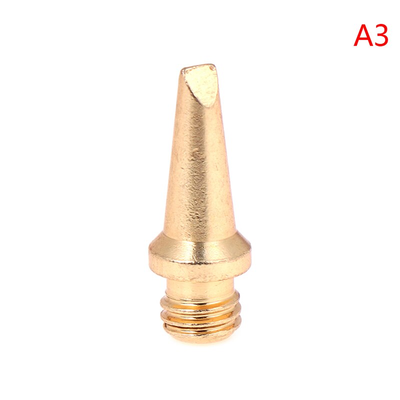 Gas soldering iron head Sharp horseshoe blade heater Various specifications metal gas soldering iron accessories: A3