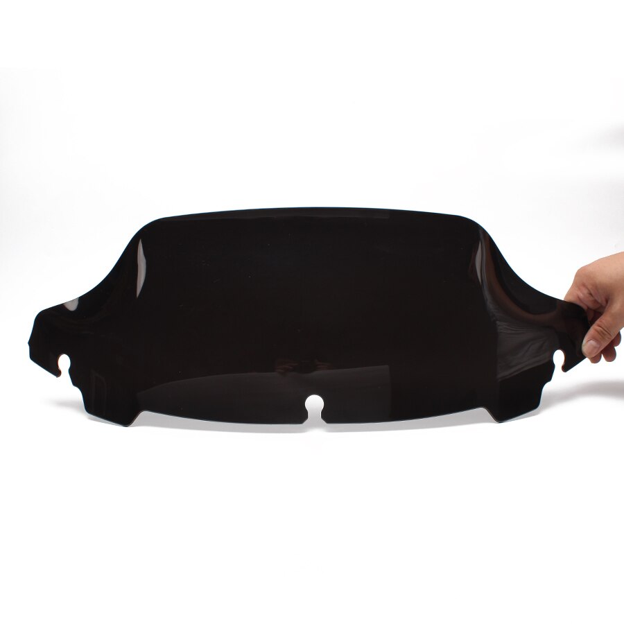 Pare-brise Harley Touring Electra Street Glide FLHX FLHT 14-16 | 4.5 "/7"/10.5 "noir/fumée/transparent Wave, pare-brise: 7 inch Black